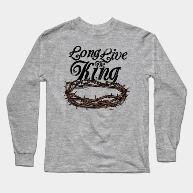 Long Live the King Long Sleeve T-Shirt by Superon